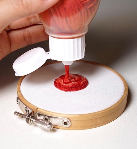Embroidered Ketchup