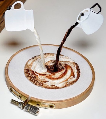 Embroidered Coffee