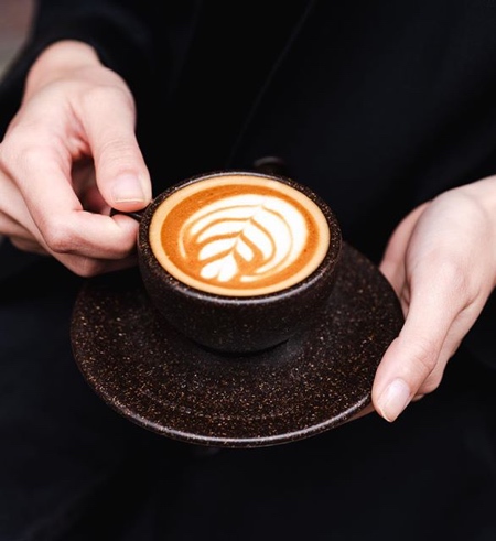 Cups Made of Ground Coffee