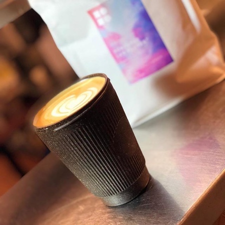 Cups Made of Coffee Beans