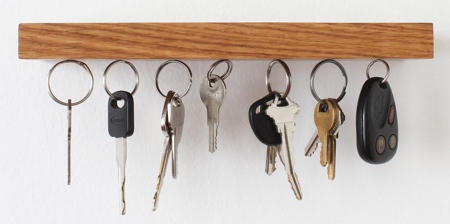 Magnetic Key Holder Shelf