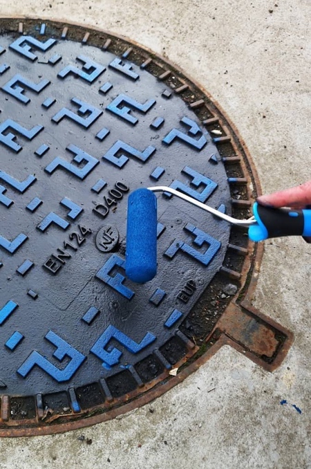 OaKoAk Pac-Man Manhole Cover