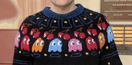 Pac-Man Sweater