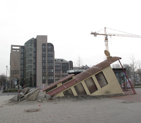 Crashed Tram Subway Station