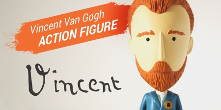 Vincent Van Gogh Action Figure