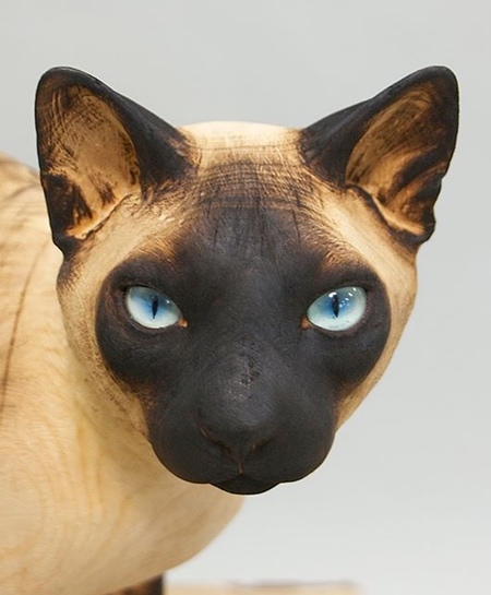 Wooden Cat