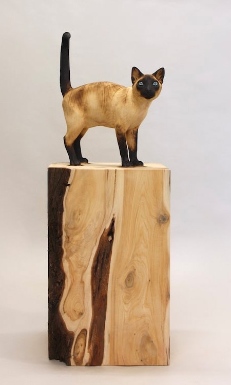 Gerard Mas Wooden Cats and Dogs