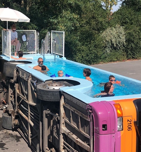 Swimming Pool Bus