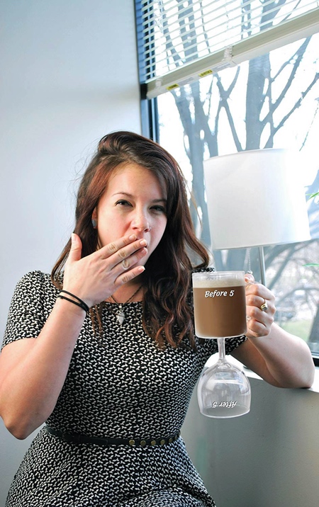 Coffee Mug and Wine Glass