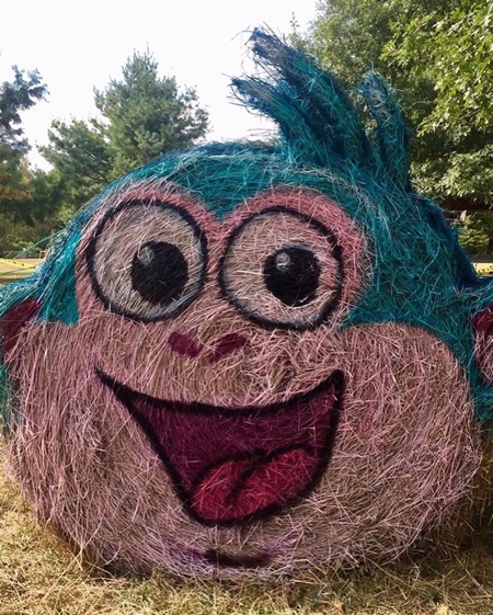 Halloween Hay Bales