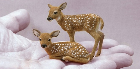 Miniature Animal Sculptures