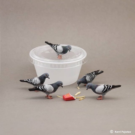 Realistic Miniature Animal Sculptures