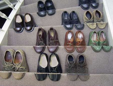 Arranged Shoes