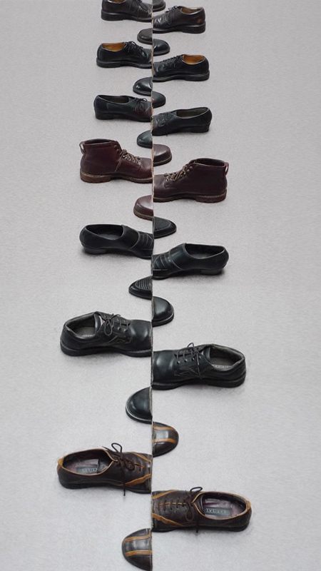 Arranged Shoe