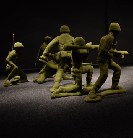 Crocheted Soldiers