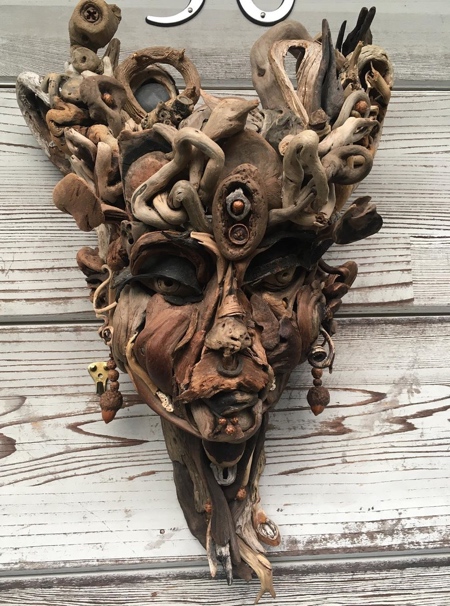 Driftwood Face