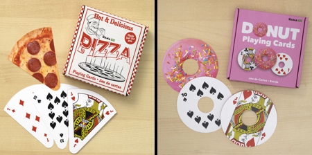 Food Shaped Playing Cards