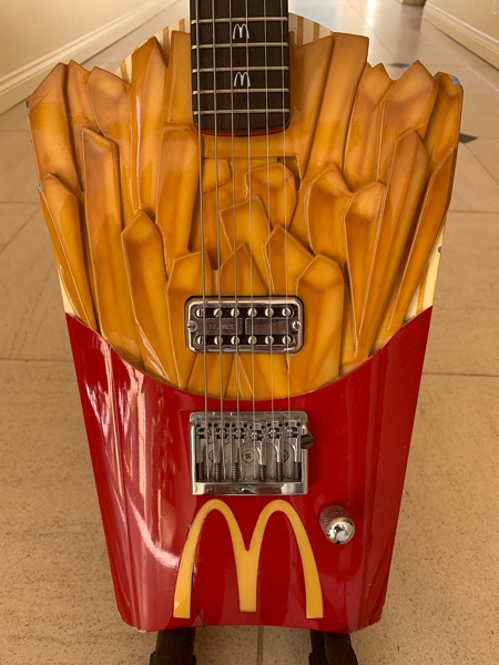 McDonalds Fries Electric Guitar