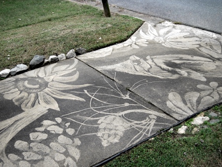 Driveway Power Washer Art