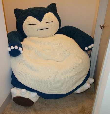 Snorlax Bean Bag Chair