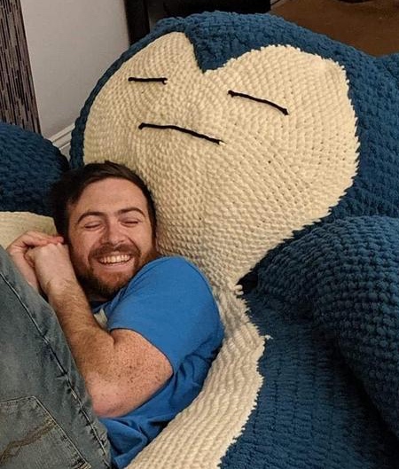 Giant Snorlax Bean Bag