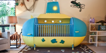 Submarine Baby Crib