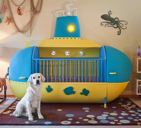 Submarine Baby Bed