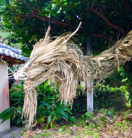 Palm Leaves Dragon