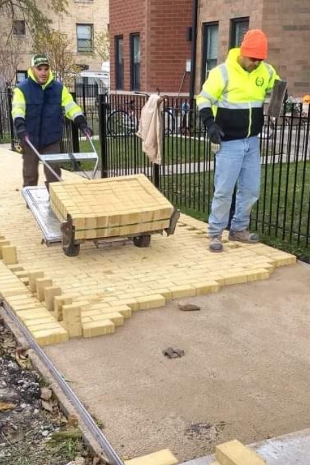 Yellow Brick Road in Chicago