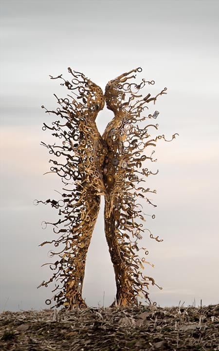 Penny Hardy Blown Away Sculptures