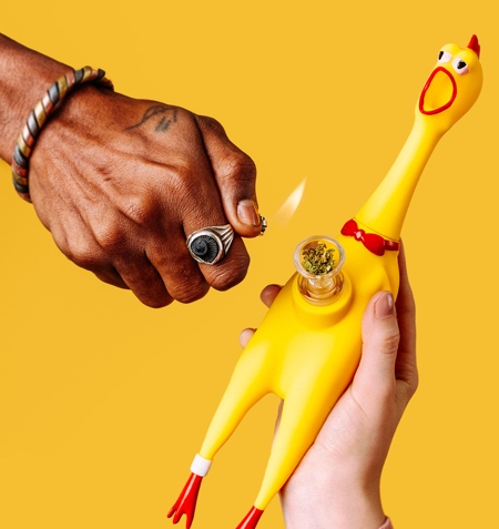 Squeaky Chicken Bong