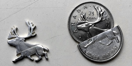 Cut Coins Art