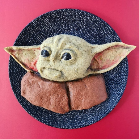 Baby Yoda Food Art