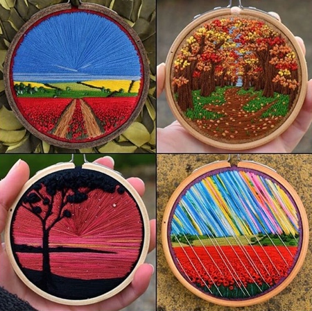 Embroidery Landscapes