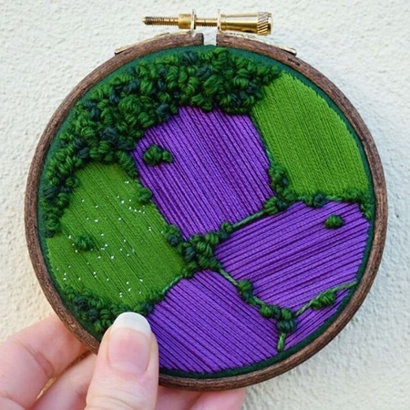 Embroidery Landscape