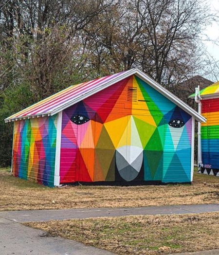 Okuda San Miguel Rainbow House