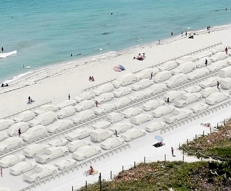 Miami Beach Sand Cars