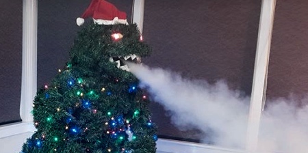 The Godzilla Christmas Tree