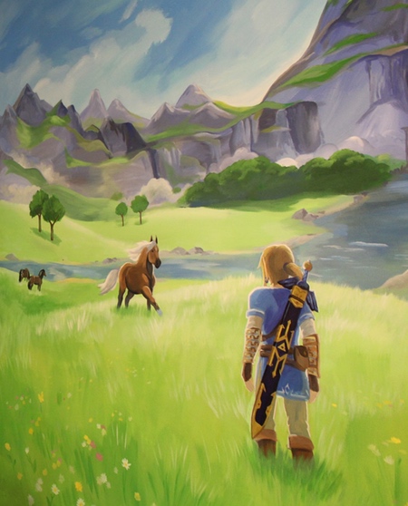 Zelda Mural