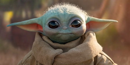 Baby Yoda Life-Size Figure