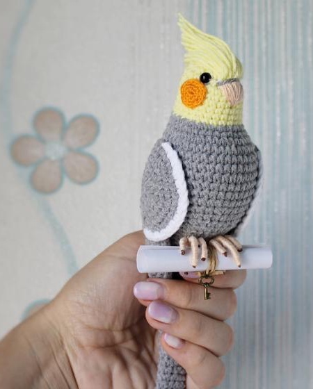 Crocheted Bird