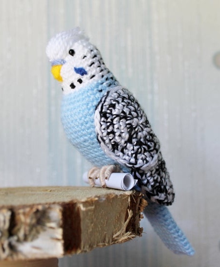 Tanya Zhylyayeva Crocheted Birds