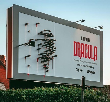 BBC Creative Dracula Billboard