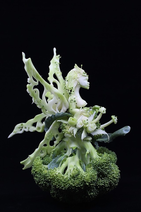 Broccoli Carving