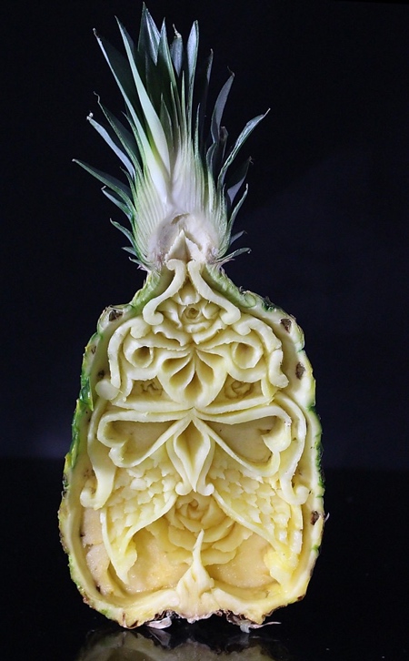 Pineapple Carving