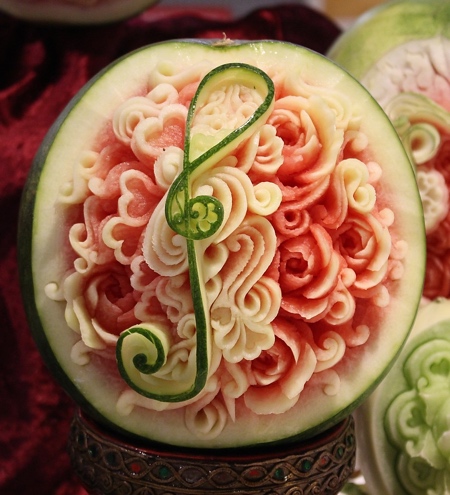 Daniele Barresi Food Carving