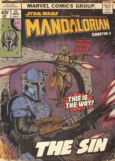 Mandalorian Comic Book