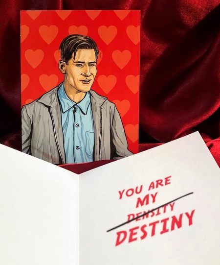 George McFly Valentines Day Card