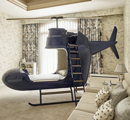 Helicopter Kids Bed