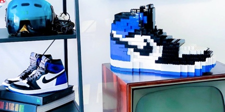 NIKE Shoes Made of LEGO